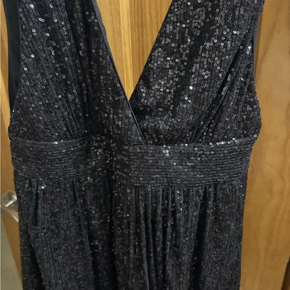 Lulu's L Black Sequin Romper - Picture 5 of 6